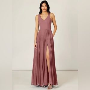 Azazie Lindsey dress in Desert Rose size A14 - NEW WITH TAGS!